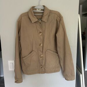 Tan Utility Jacket for Women